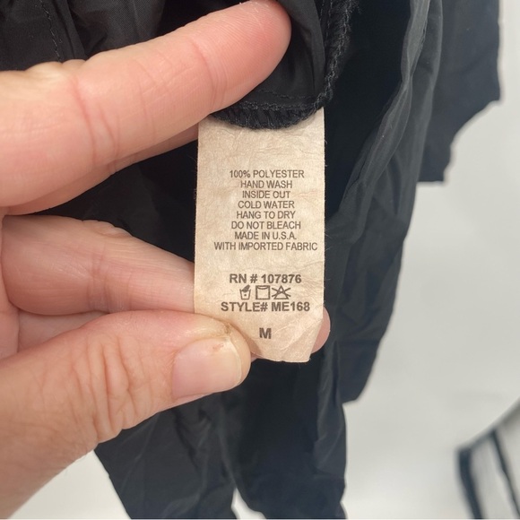 Sun Kim Black Button-Up Long Line Jacket Medium - Picture 4 of 5